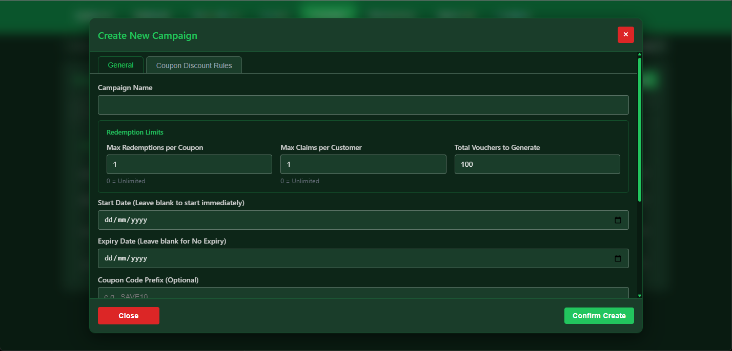 Snooker King campaign analytics and performance tracking dashboard for snooker center marketing ROI